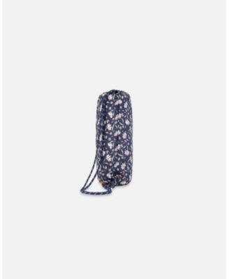 Girl Drawstring Bag Navy Flower Print - Toddler|Child