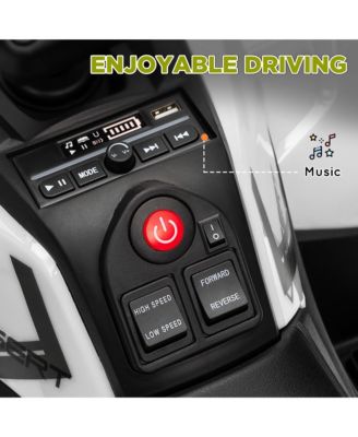 12V Kids ATV, 4 Wheeler with Spring Suspension, Storage,