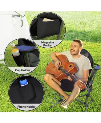 Hammock Camping Chair Set of 2 with Adjustable Back,