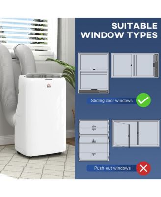 14,000 BTU Cooling, Inverter Portable Air Conditioner with Dual Hose