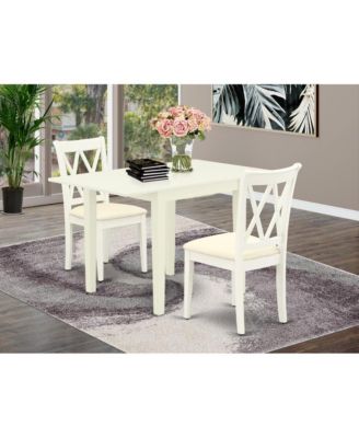 Dining Room Set Linen White