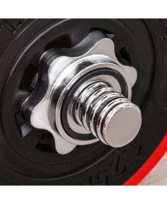 66 lb. 2-in-1 Dumbbell Barbell Set Made for Tight Grip