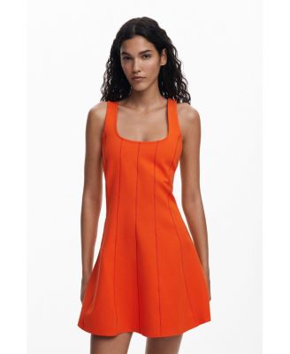 Women's Short dress with panels