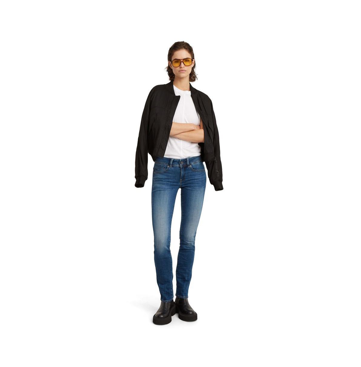 G-Star Women's Midge Straight Jeans