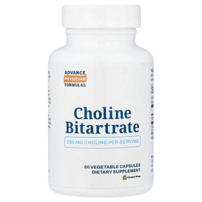 Choline Bitartrate  260 mg  -  60 Capsules