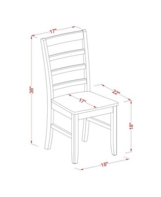 Dining Room Set Black & Cherry