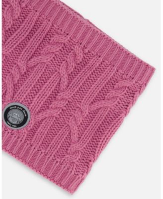 Girl Lined Winter Neckwarmer Purple - Toddler|Child