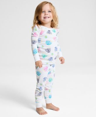 Holiday Lane - Toddler 12M-4T Multi Menorah Snug-Fit Pajama Set