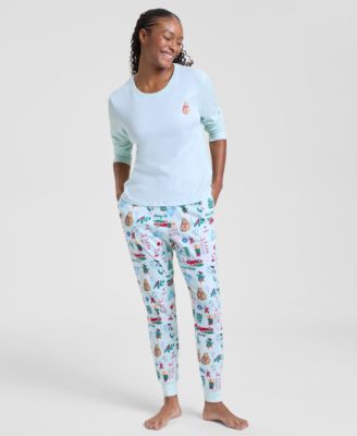 Holiday Lane - Women's Winter Holiday Cotton Pajama Set