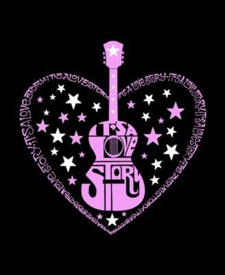 Plus Size It's A Love Story Word Art Tank Top