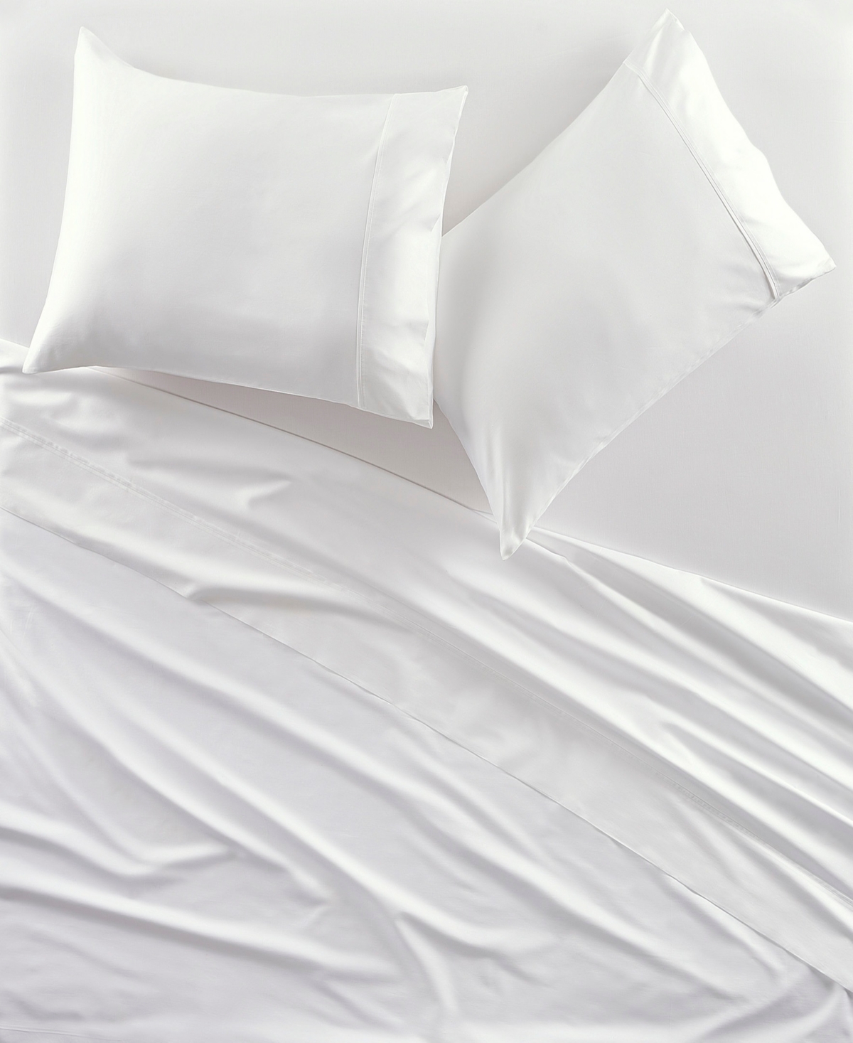 J Queen New York Premier 300 Thread Count Sateen 4-pc. Sheet Set, King In White