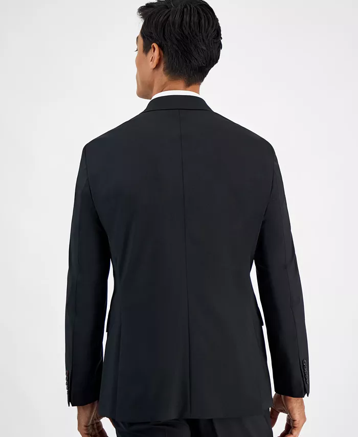 Men's Modern-Fit Solid Wool-Blend Suit Separate Jacket - thumbnail 7