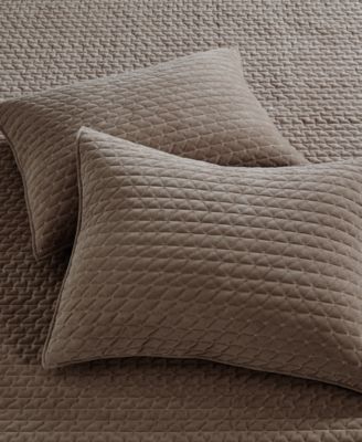 Home Velvet Stitch Reversible 3-Pc. Quilt Set, King/California King