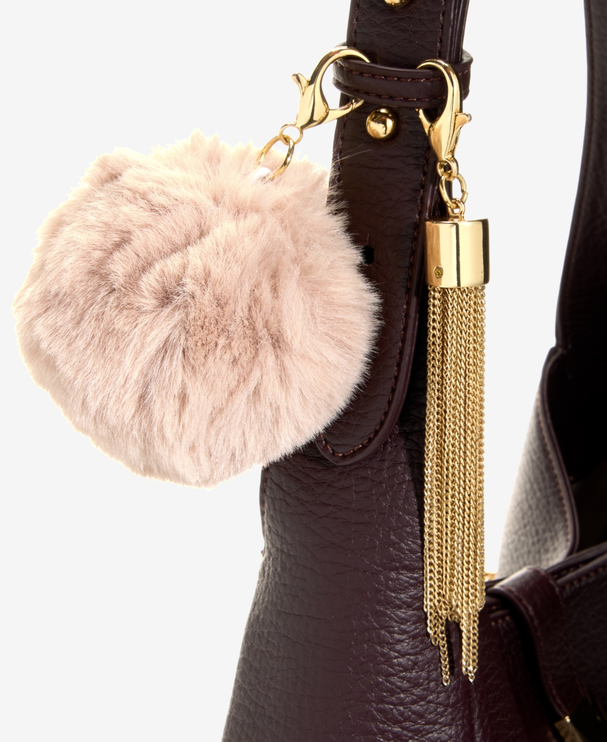 Inc International Concepts Krayaa Faux-fur Dangle Box Set, Macy's Exclusive In Gold