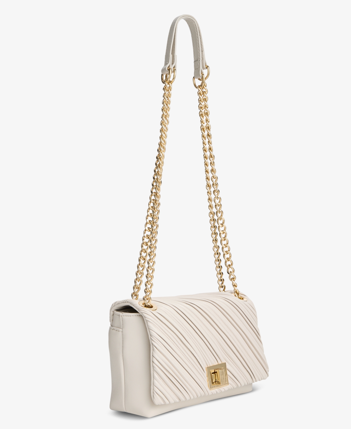 Inc International Concepts Ajae Ruched Small Bag, Macy's Exclusive In Brown