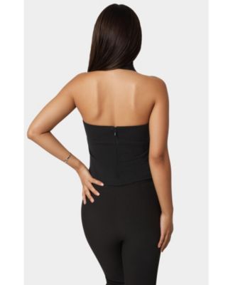 Women's Halter Neck Bead Sequin Top