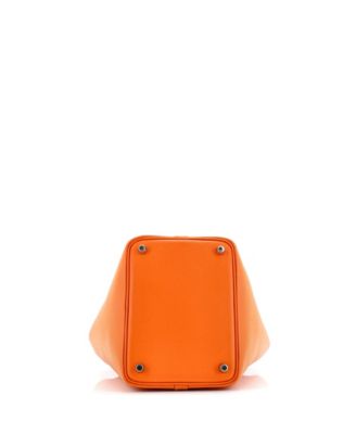 Pre-Owned Hermes PM Picotin Lock Bag Tressage Epsom