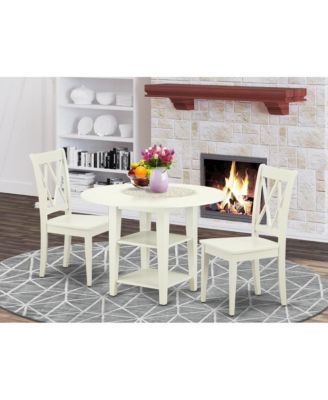 Dining Room Set Linen White