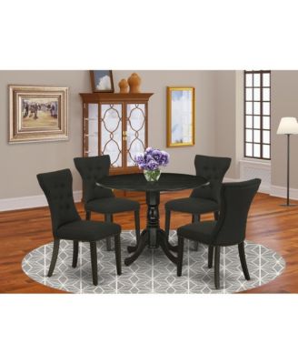 Dining Room Set Wirebrushed Black