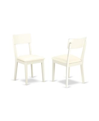 3 Piece Faux Leather Drop Leaves Modern Dinette Set