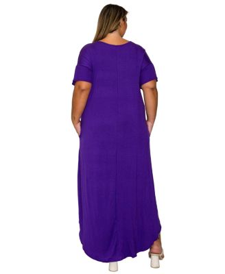 Plus Size Scarlett Pocket Maxi Dress