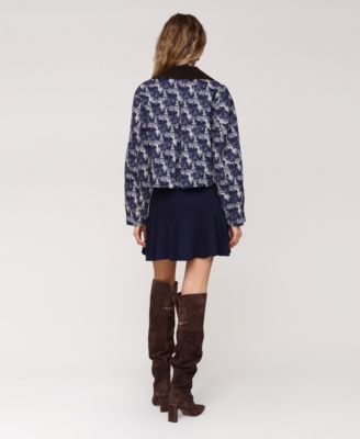 Women's Double-Breasted Boxy Jacket