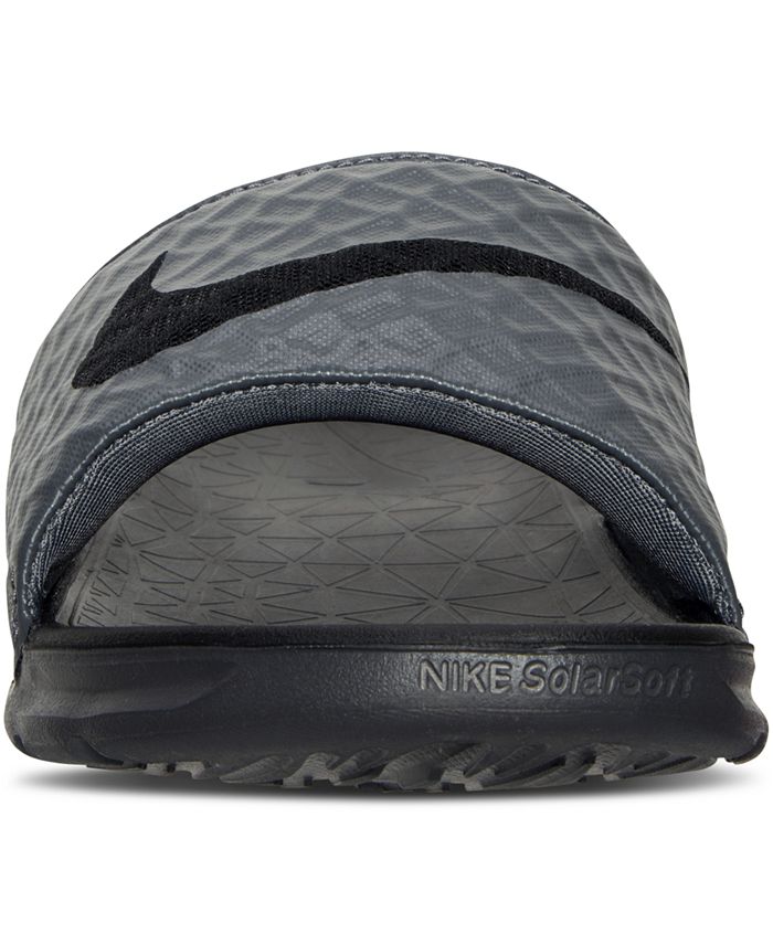 nike men's benassi solarsoft slide 2 sandals
