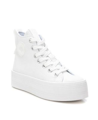 Women's High Top Canvas Sneakers Refresh By Xti