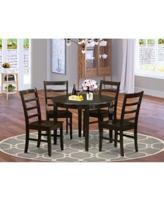 5 Pc Kitchen Table set-Dining Table and 4 dinette Chairs