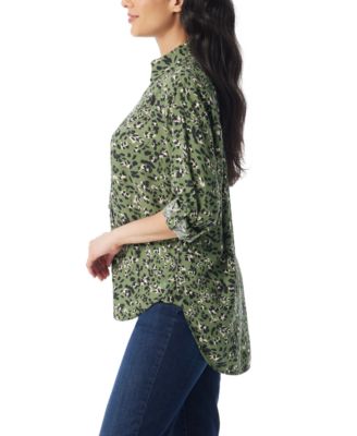 Women's Amanda Floral-Print Oversized Shirt