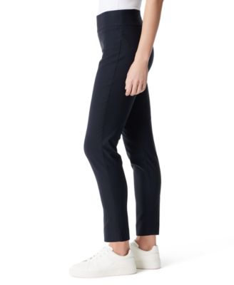 Women's Tummy-Control Pull-On Slim Trousers, Regular, Short & Long