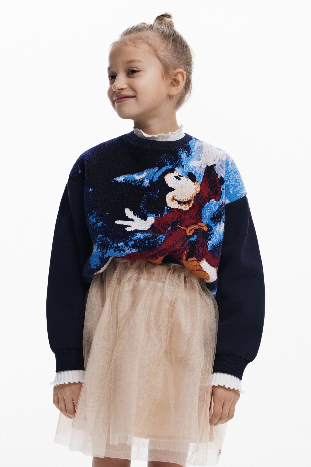 Desigual Girls's Ballerina tulle miniskirt