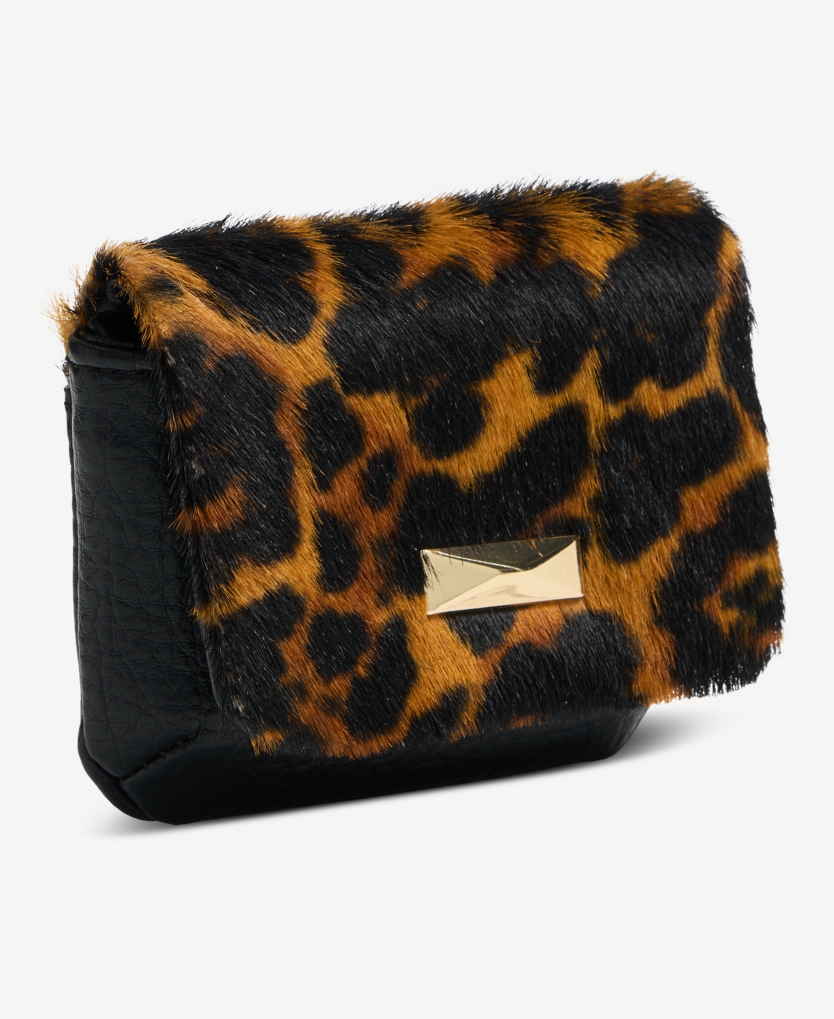 Inc International Concepts Taylah Leopard Print Calf Hair Mini Bag, Macy's Exclusive In Multi