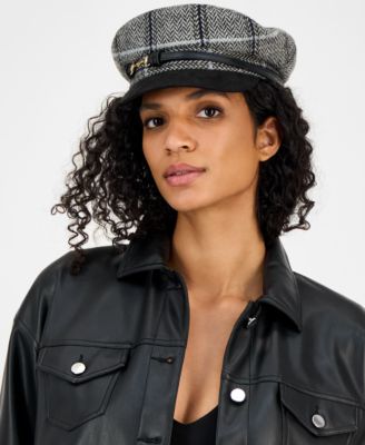 Giani Bernini - Horsebit Plaid Conductor Hat