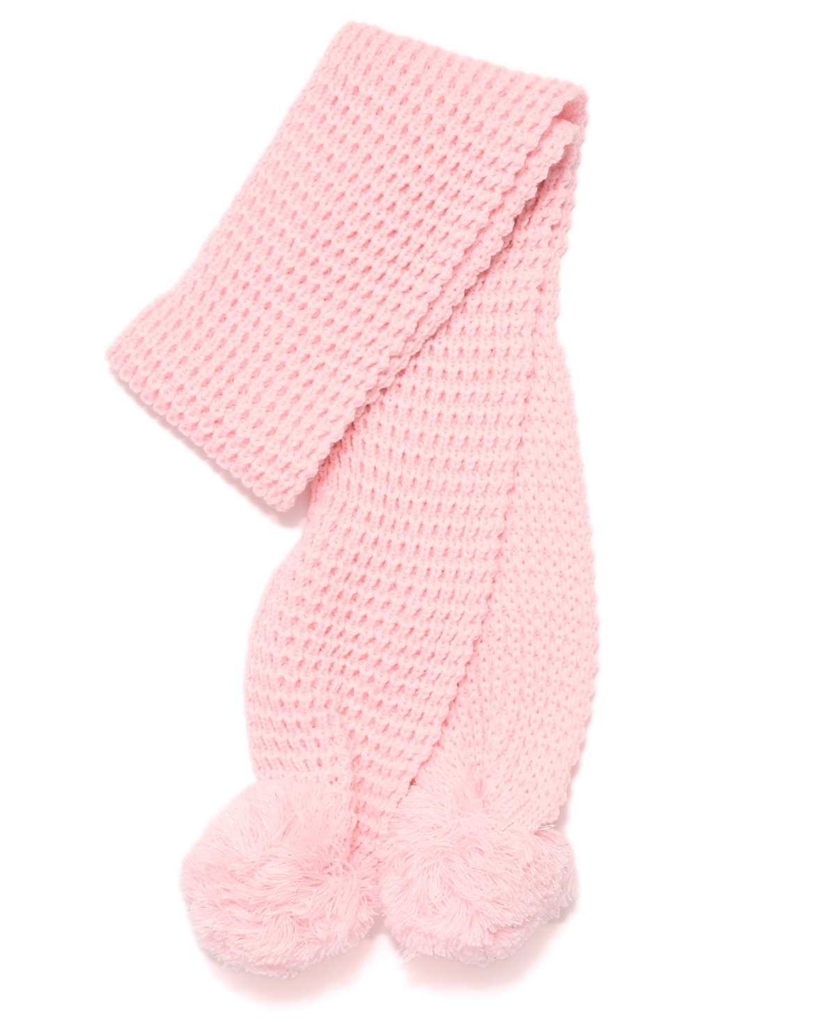 Inmocean Big Girls 3-piece Color Block Rainbow Sugar Sweetheart Snuggle Beanie, Scarf And Gloves Set In Pink