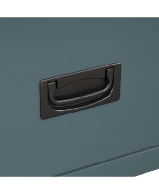 CASAINC 36" Cabinet Pine Wood Console Table with 4 Drawers & 1 Storage Shelf