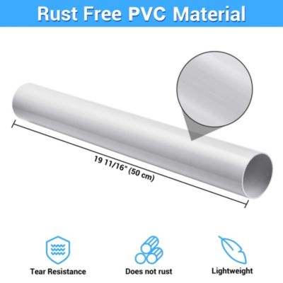 Anti Rust Flag Pole Sleeve for 20Ft 25Ft 30Ft In-Ground Poles Outdoor 2 1/16"