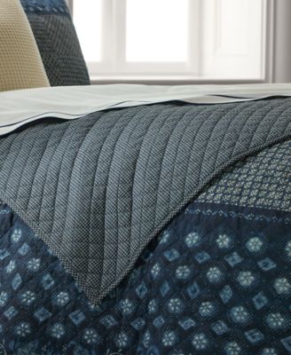 Beckett Diamond-Stitched Cotton Quilt, King