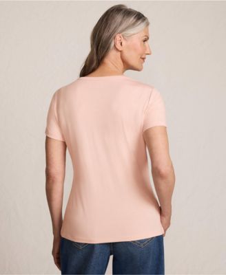 Women's Short Sleeve Cooling Crew Neck T-Shirt