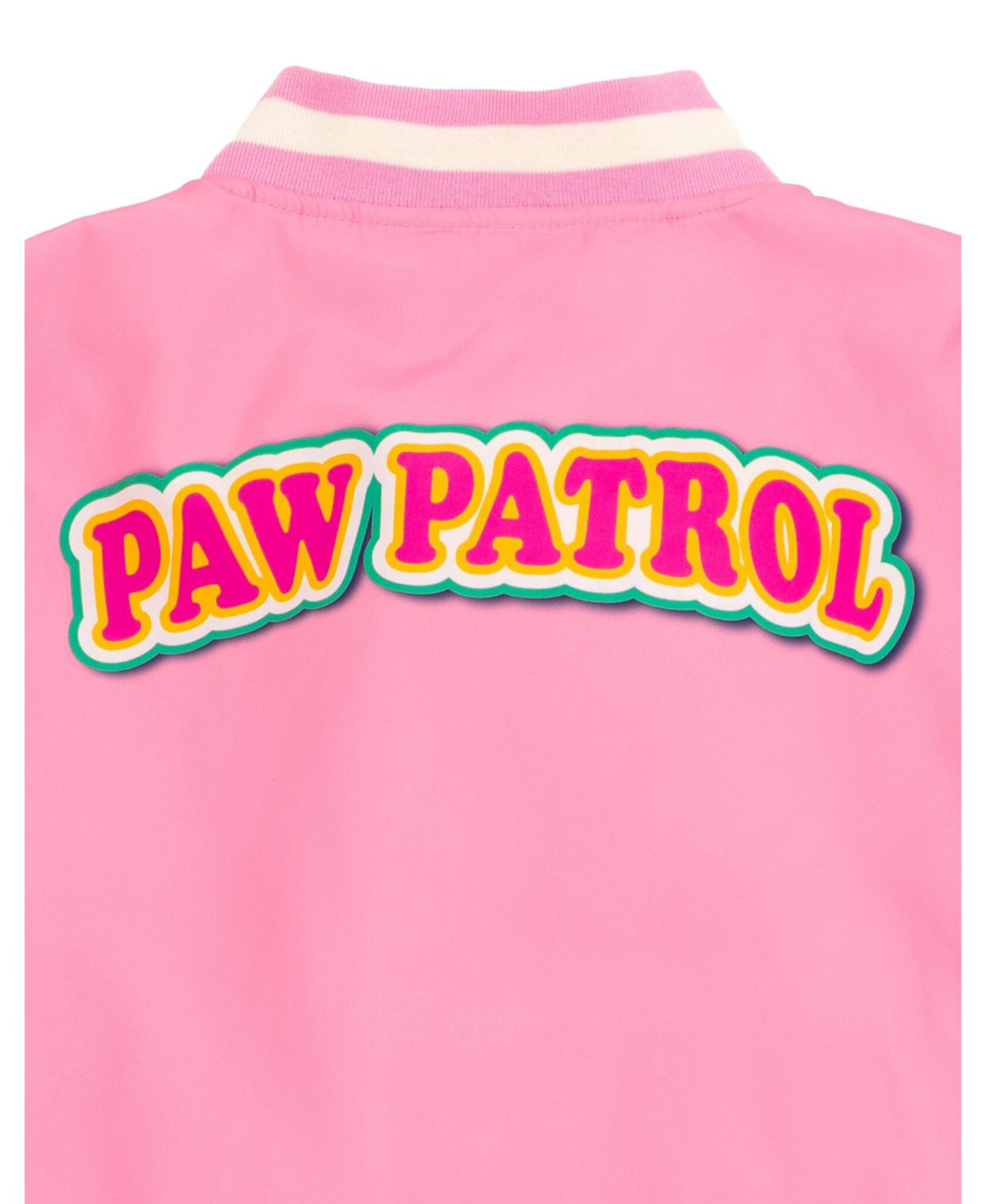 Куртка Paw Patrol Varsity Bomber Jacket to для девочек-малышей, цвет: Розовый — фото 4