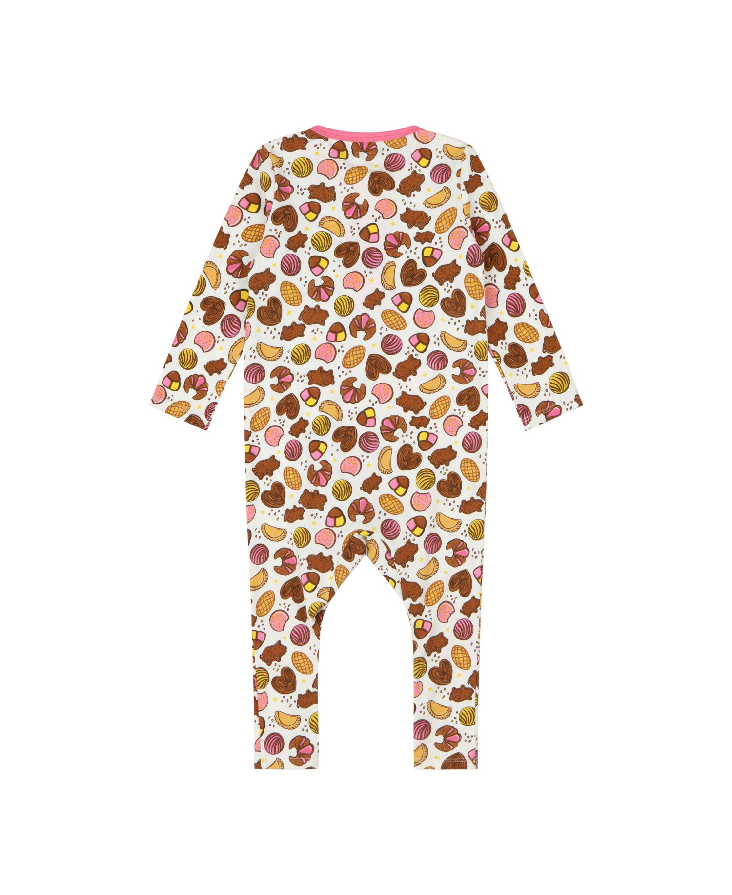 Baby Kangaroo Pocket Romper - Pan Dulce