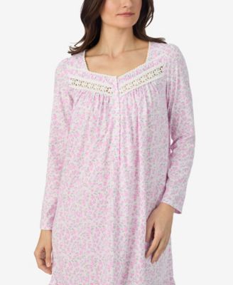 Women's Long Sleeve Short Nightgown