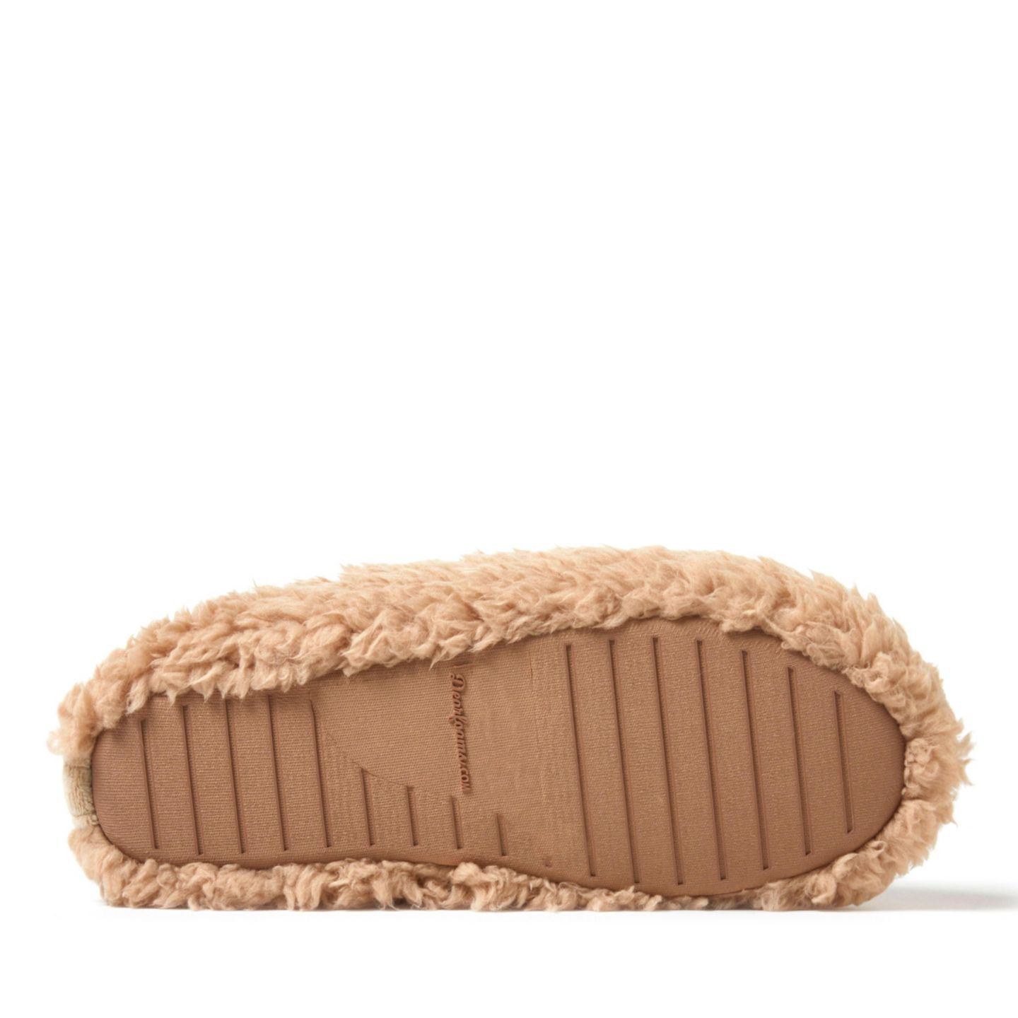 Женские тапочки Dearfoams Chelsea Shaggy Pile Bootie Fuzzy House Slipper, цвет: Латте — фото 5