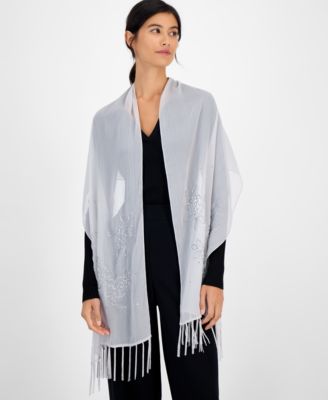 Beaded Fringe Evening Wrap, Macy's Exclusive