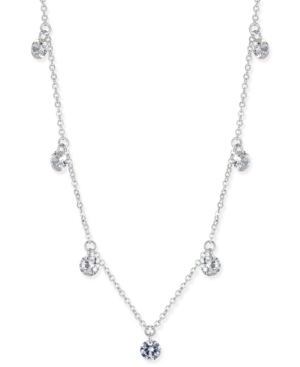 image of Inc Cubic Zirconia Crystal Drop Necklace, Created for Macy-s