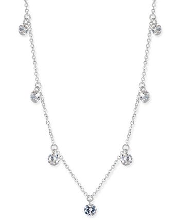 INC International Concepts - Cubic Zirconia Crystal Drop Necklace