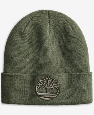 Men's Tonal 3D Embroidered Beanie Hat
