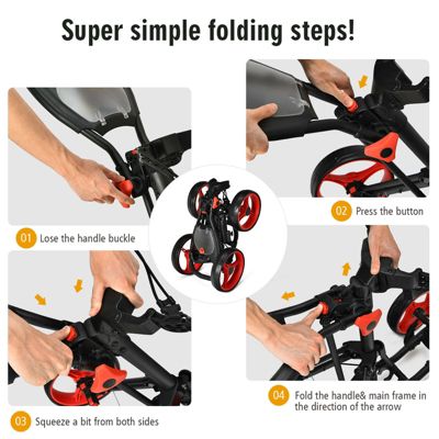 Red Trestle Computer Desk Indoor Office Workstation with Removable Shelf