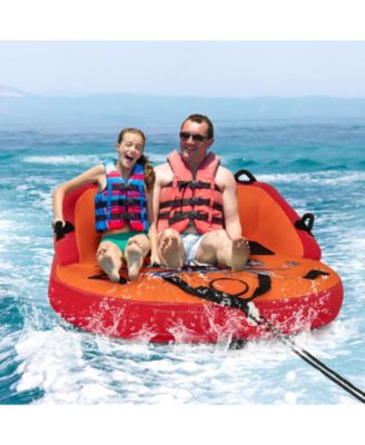2-Person Water Sport Inflatable Towable Tubes for Boating