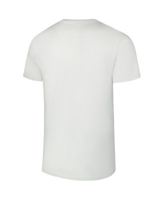 Men's and Women's White Rolling Stones x New York Knicks Bingham Collab T-Shirt